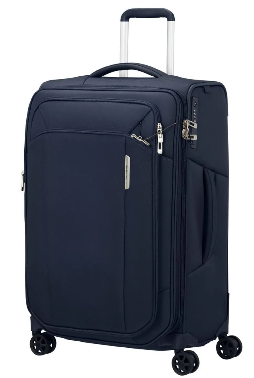 Best Sale Samsonite Trolley medio 67cm Respark Midnight Blue MidnightBlue