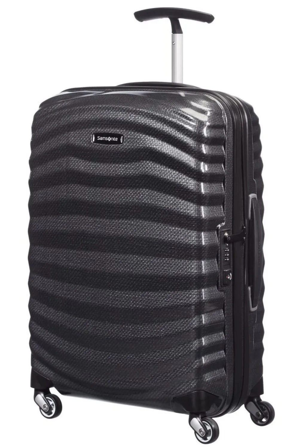 Cheap Samsonite Trolley medio Lite-Shock 69cm Nero