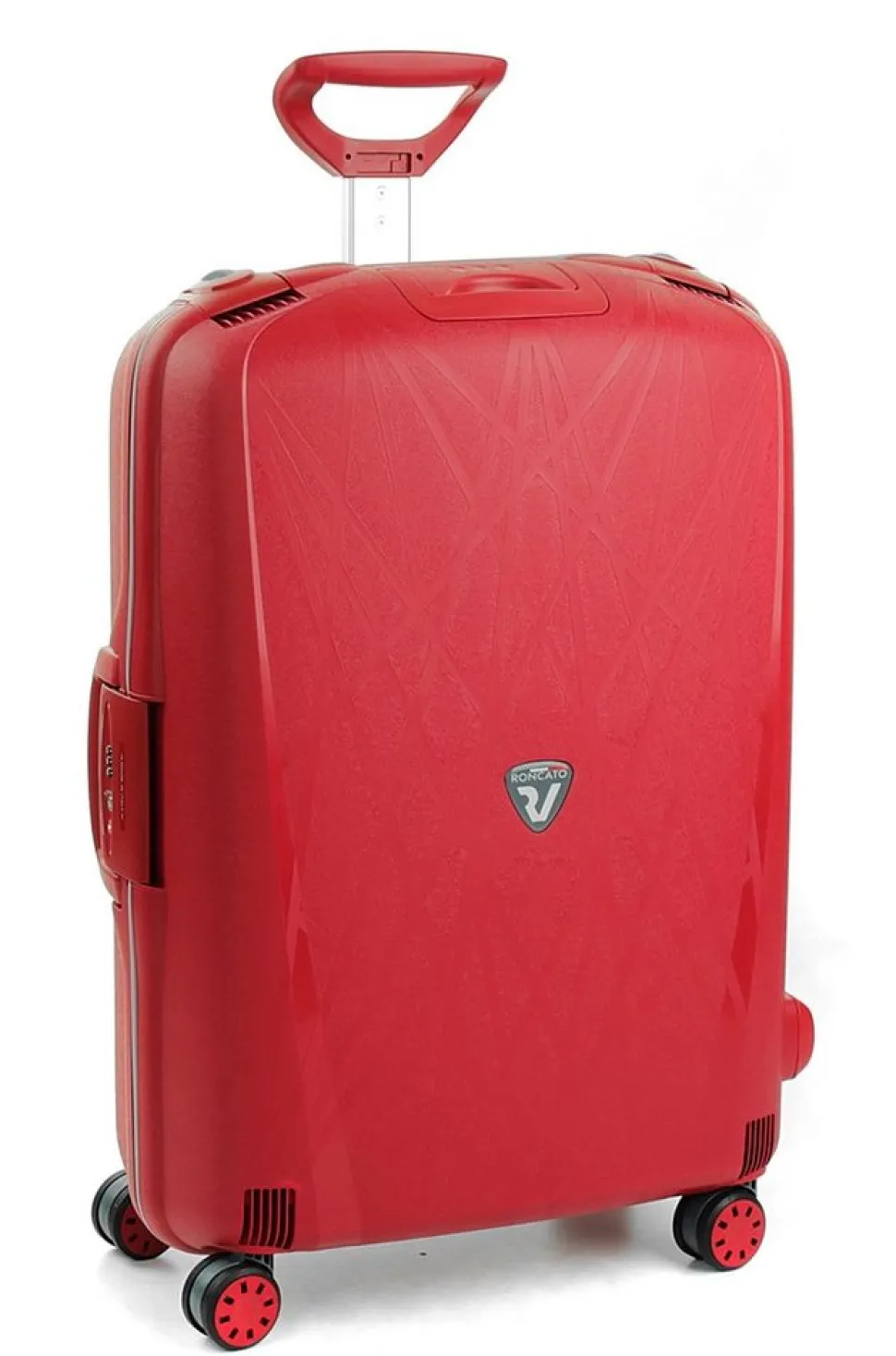 Fashion Roncato Trolley Light 4 ruote grande Rosso Red