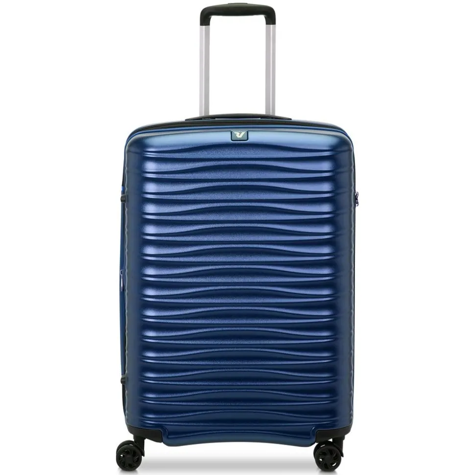 New Roncato Trolley Wave medio espandibile 9722 Denim