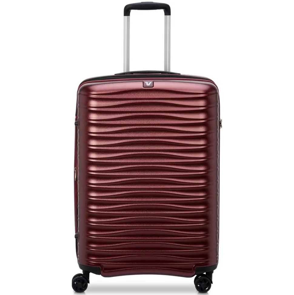 Discount Roncato Trolley Wave medio espandibile 9722 Rosso Scuro RossoScuro