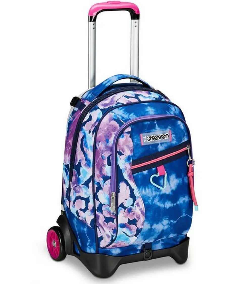 Fashion Seven Trolley scuola Jack 2 ruote Custom Cloud CustomCloud