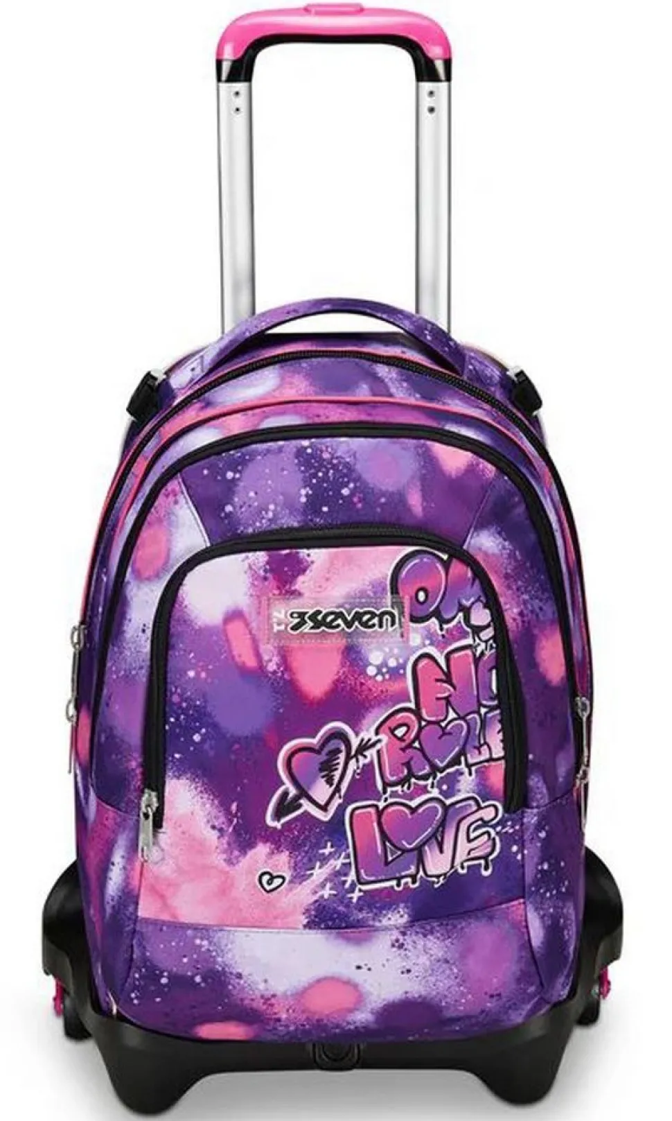 Outlet Seven Trolley scuola Jack 3 ruote Detach Bubble Street BubbleStreet