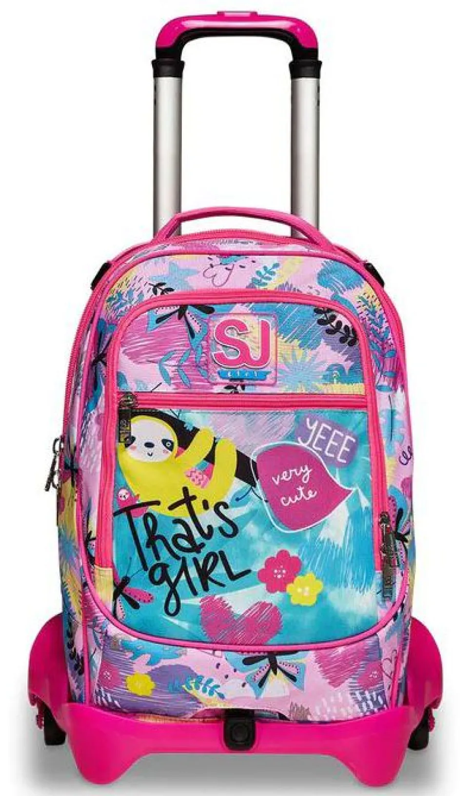 Clearance Sj Gang Trolley scuola SJ Jack 3 ruote Clack It Girl ClackitGirl