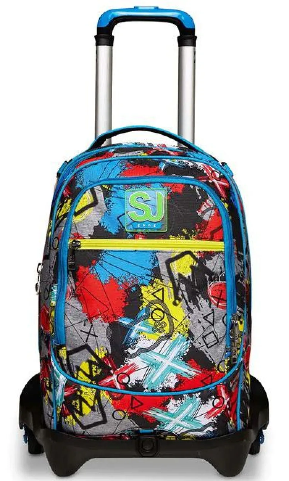 Fashion Sj Gang Trolley scuola SJ Jack 3 ruote Glitzled Boy GritzledBoy