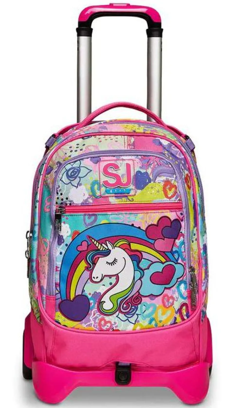 Fashion Sj Gang Trolley scuola SJ Jack 2 ruote MagicFlip Girl MagicflipGirl