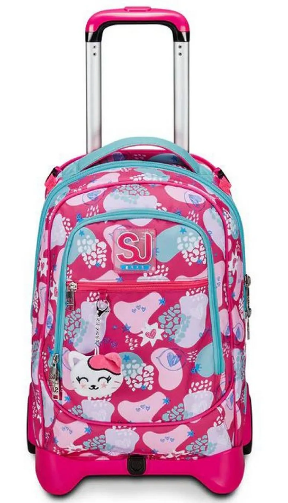 Cheap Sj Gang Trolley scuola SJ Jack 2 ruote Pinkfur