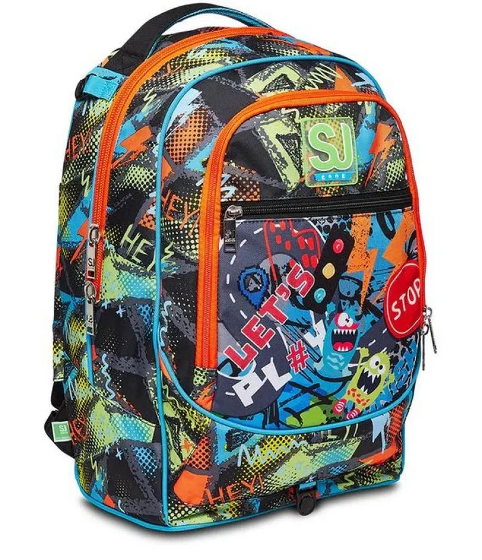 trolley_scuola_sj_jack__ruote_rushpack_12.webp Cheap Sj Gang Trolley scuola SJ Jack 3 ruote Rushpack