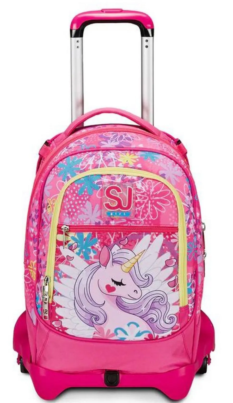Cheap Sj Gang Trolley scuola SJ Jack 3 ruote Unicorn Led UnicornLed