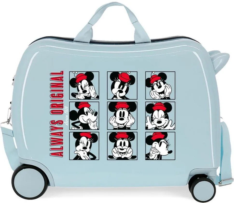 Discount Disney Valigia per bambini cavalcabile Mickey Good Vibes Only MickeyGoodVibesOnly