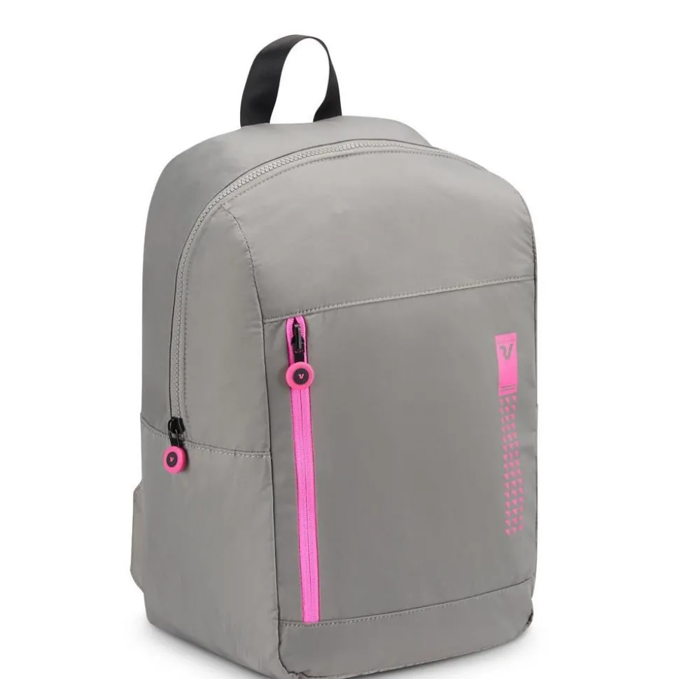 zaino_cabina_pieghevole_ryanair_xx_roncato_compact_neon__grigio_3.webp Best Sale Roncato Zaino cabina pieghevole Ryanair 40x20x25 Compact Neon 2010 Grigio