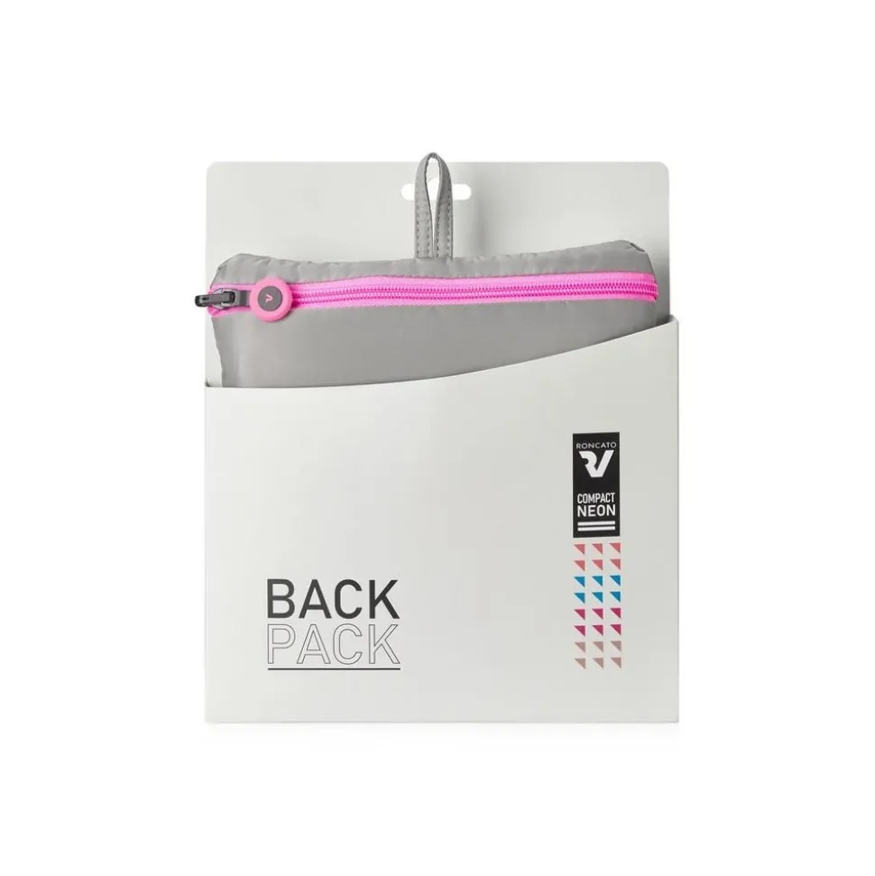 zaino_cabina_pieghevole_ryanair_xx_roncato_compact_neon__grigio_8.webp Best Sale Roncato Zaino cabina pieghevole Ryanair 40x20x25 Compact Neon 2010 Grigio