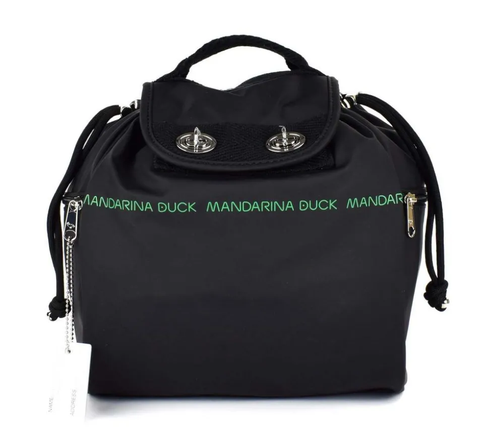 Best Sale Mandarina Duck Zaino donna piccolo Utility Nero Black