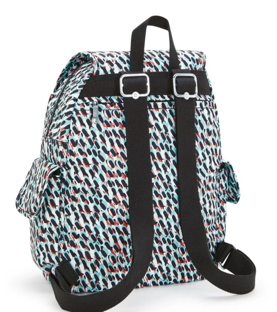 Cheap Kipling Zaino City Pack S Abstract Print AbstractPrint