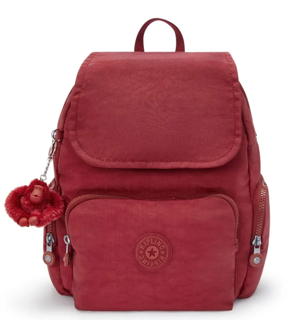 Cheap Kipling Zaino City Zip S Funky Red FunkyRed