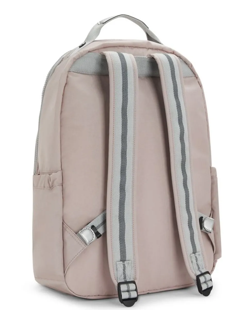 Cheap Kipling Zaino Seoul Pink Dash Girl PinkDashGirl