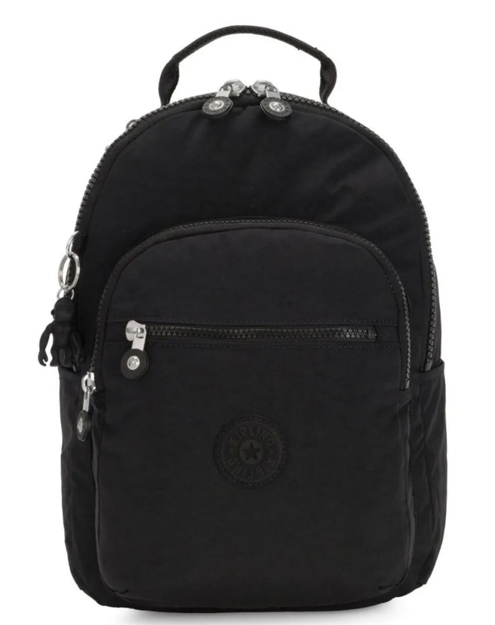 Store Kipling Zaino Seoul S Black Noir BlackNoir