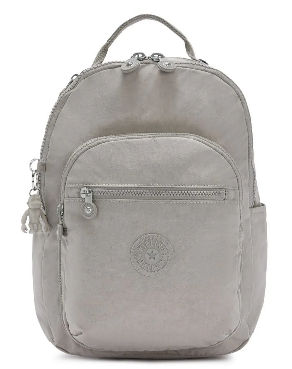 Cheap Kipling Zaino Seoul S Grey Gris GreyGris