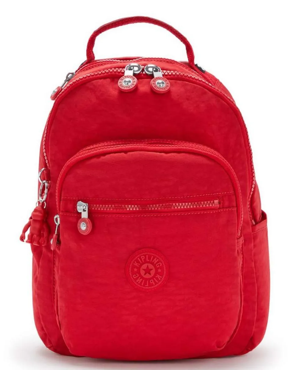 Flash Sale Kipling Zaino Seoul S Red Rouge RedRouge