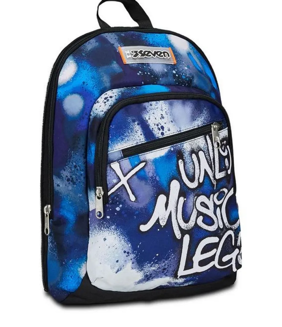Cheap Seven Zaino scuola Advanced Detach Retrocolor