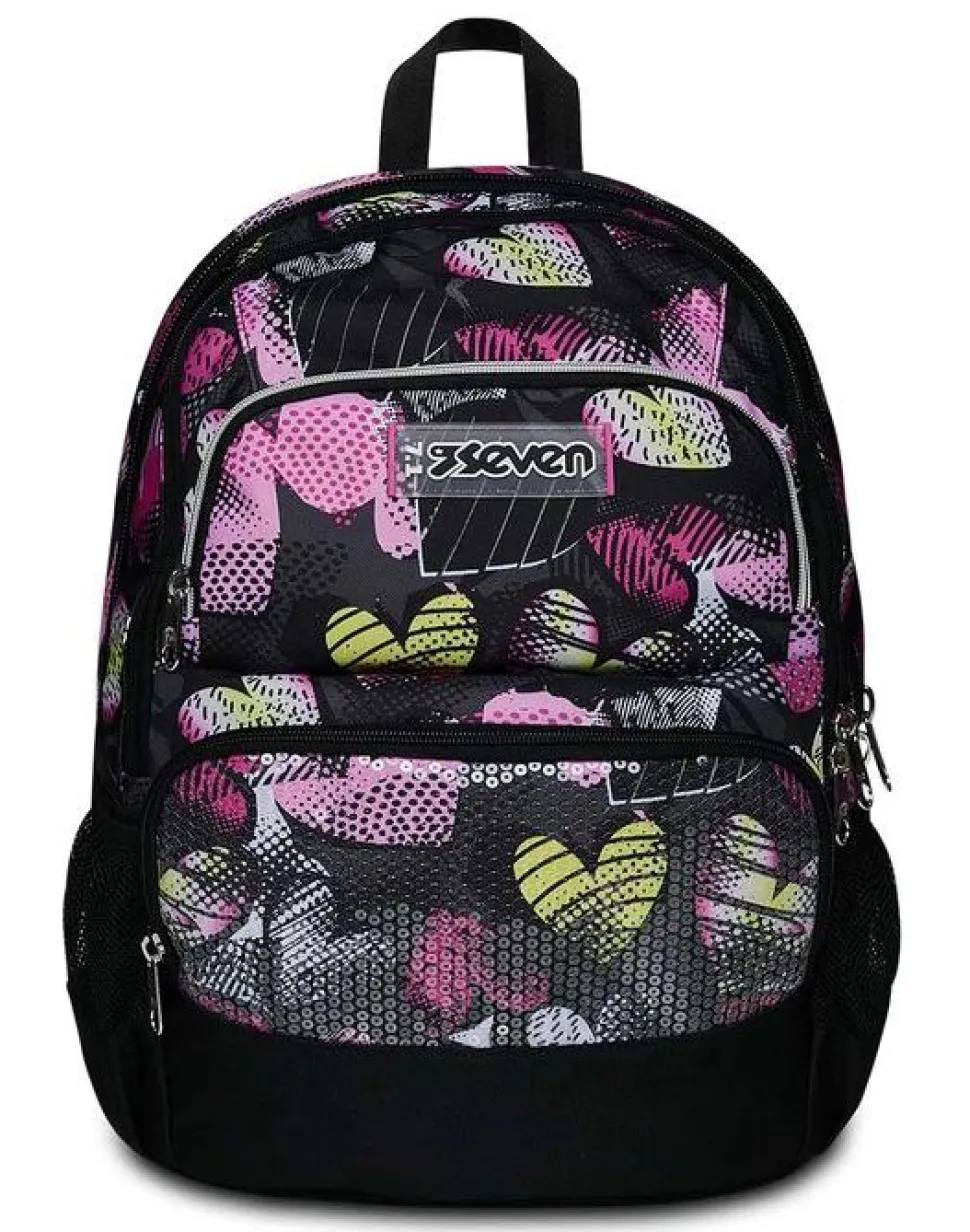 Shop Seven Zaino scuola Advanced Pockets Kiddie Crush KiddieCrush