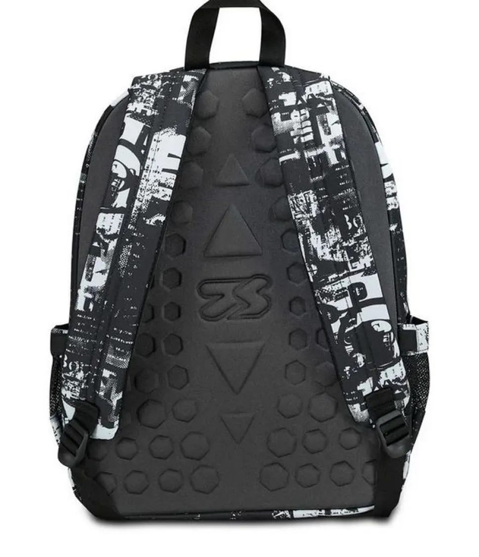 Shop Seven Zaino scuola Freethink Boy Jet Black JetBlack