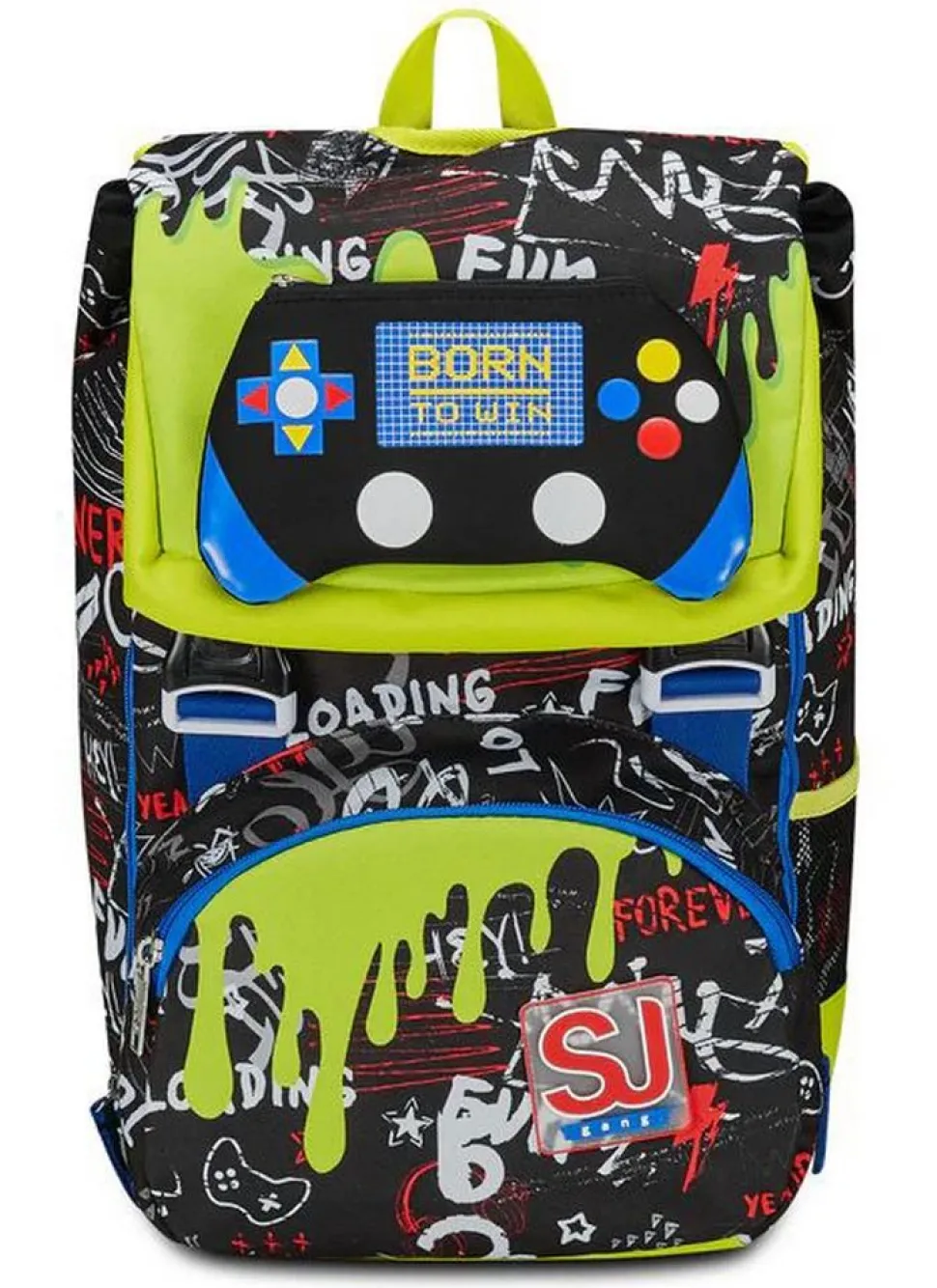 Cheap Sj Gang Zaino scuola SJ estensibile Big Born to Fun BorntoFun