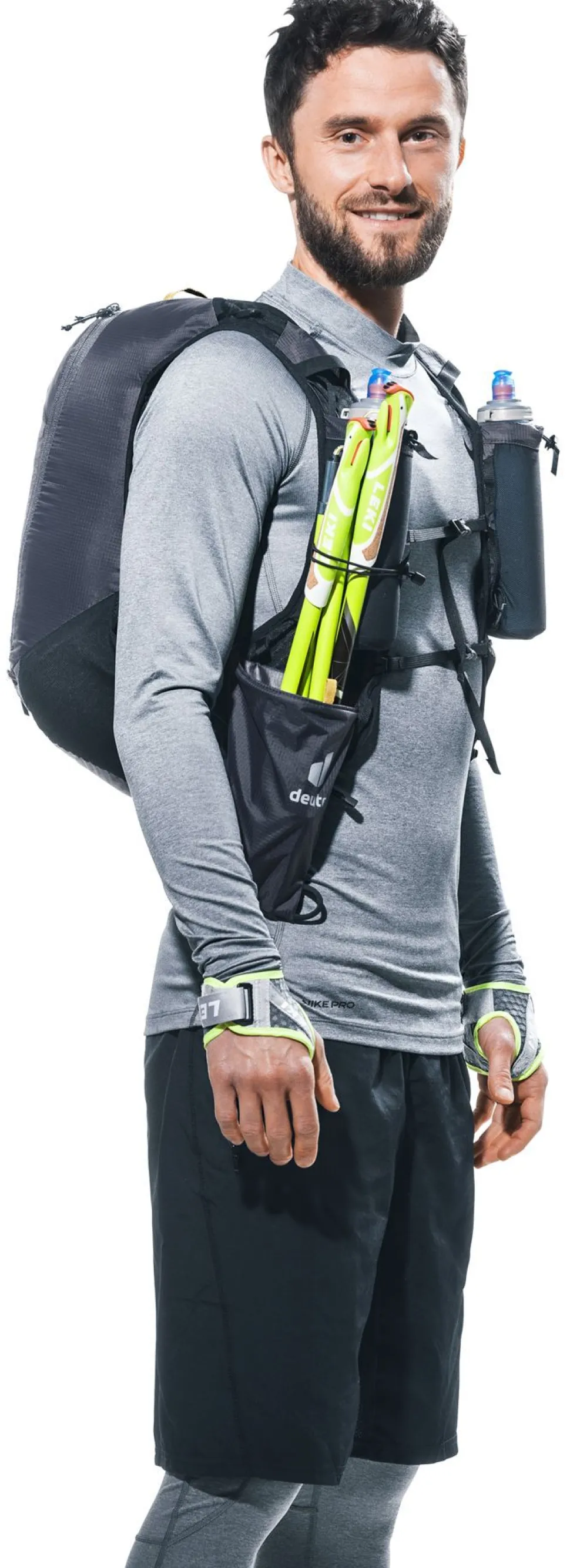 Store Deuter Zaino trail running Ascender 7 Nero